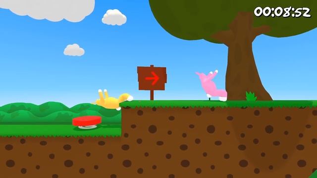 Super Bunny Man Co-op PC Gameplay No Commentary смотреть онлайн