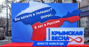 Крым наш навсегда! Крымская весна 8 лет - что поменялось при России? Опрос: хотите назад в Украину?