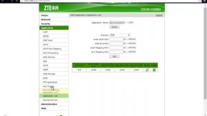 Abrir puertos en router ZTE ZXHN H298N