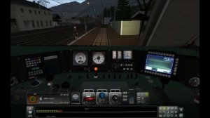Train Simulator time lapse. Munich to Venezia S.Lucia