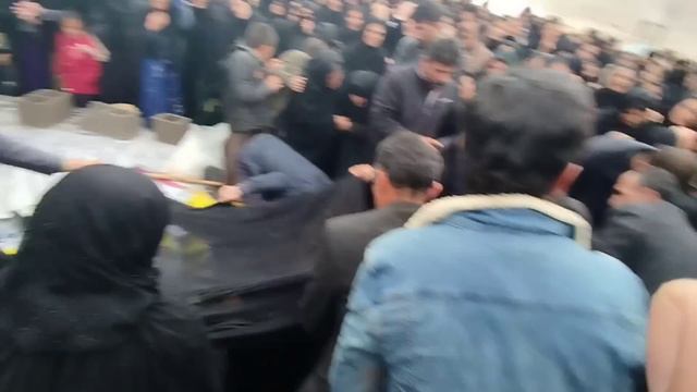 The final farewell to Mrs. Fatemeh.