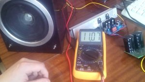 тест усилителя 100 ватт из китая