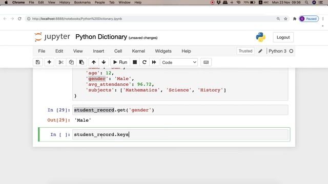 Python Dictionary Data Type | Dictionary Data Type | Features of python dictionary