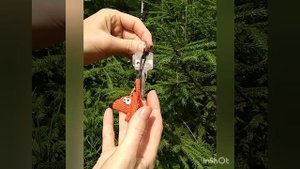 Игрушка лиса мастер-класс, лиса мк, вязаная лисичка крючком