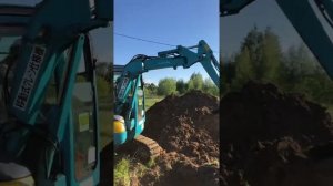 Kubota RX 303 S глубина копания Стрела РОБОТ.  Мнение о роботе