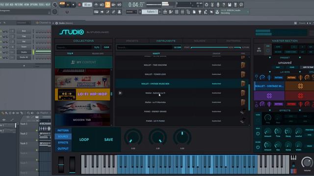 Lofi Hip Hop instruments from STUDIO by StudioLinked смотреть онлайн