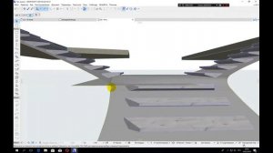 custom stair archicad 21 part 2 сложная лестница в Archicad