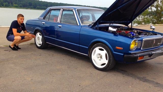 Toyota Mark II (30/40) V8. Синяя ракета. Чистый атмосферник.