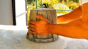 Большой сборник идей садовых вазонов, сделанных из цемента. Садовый декор своими руками.