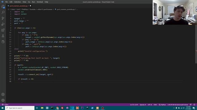Building a Port Sniffer with Python – смотреть онлайн видео от Условия ...