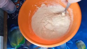Дрожжевые картофельные оладьи #оладьи