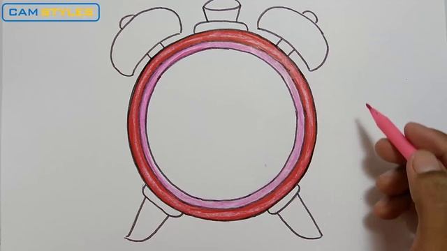 How to draw a clock step by step | CAM STYLES смотреть онлайн