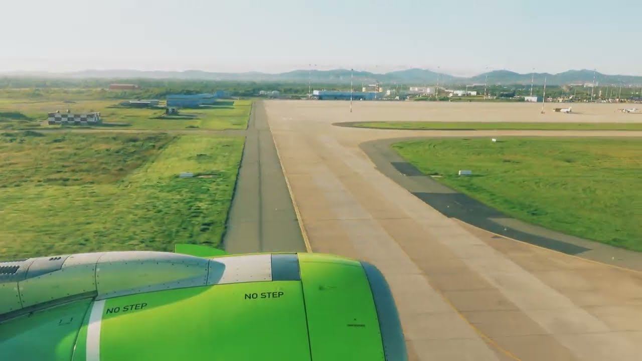 Посадка во Владивостоке на S7 Airlines