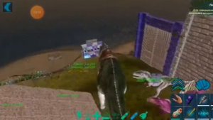 арк мобайл,гигантозавр,что будет если её приручить(без голоса)