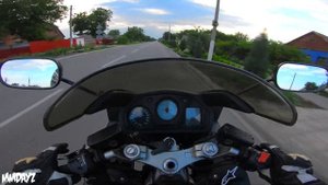 HONDA VFR 800 V4 sound / Прохват.