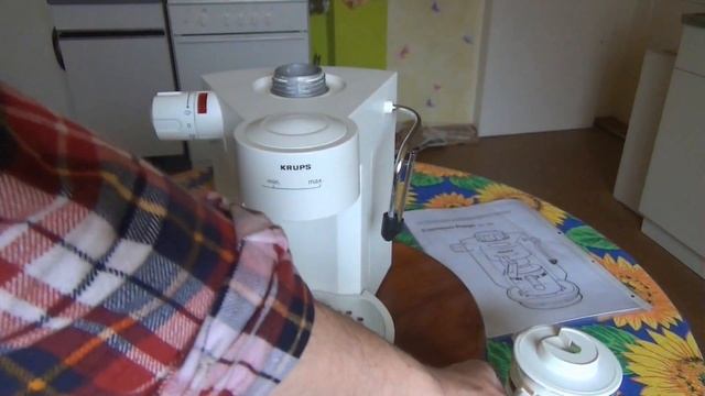 Functional check Krups Prego Espressomaschine Typ 993Coffee maker