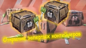 ОТКРЫТИЕ ЗАПЕРТЫХ КОНТЕЙНЕРОВ | ПРИЗЫВАЕМ КОНЯ | Tanks Blitz