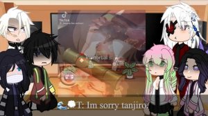 Hashira react to Nezuko conquers the sun and talks | GCRV | Demon slayer Season 4 | Gacha Club | 1/