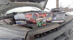 LADA VeSтА,,,обзор ламп,,,ночной тест и выводы !!!