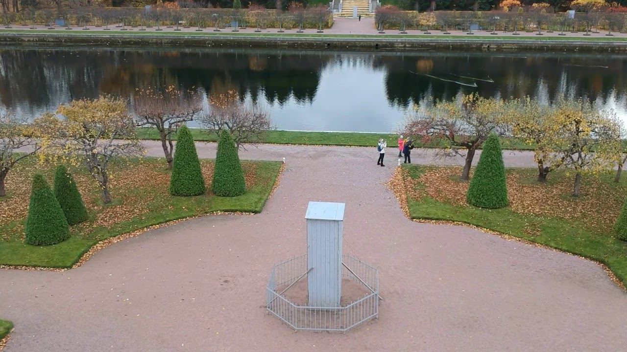 Петродворец, осень. смотреть онлайн