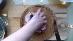 Шашлык из свинины в духовке.