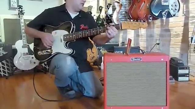 Fender Blues Junior "Texas Red" Amp Demo at RedBone Guitar Boutique смотреть онлайн