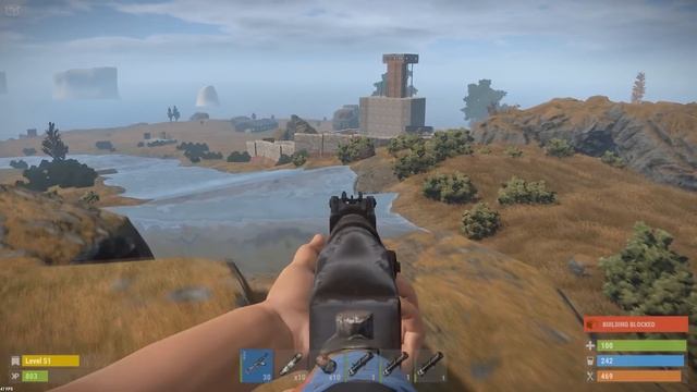 RUST РЕЙД ПРОЛЕЗ ПО ЗАБОРУ К ДОМУ ТОП КЛАНА!!! смотреть онлайн