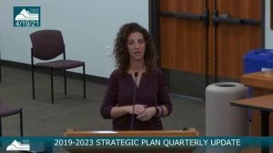 BOCC Work Session 4/19/21, 10 AM - 2019-2023 Strategic Plan Quarterly Update