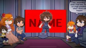 Past Afton family react to future (Elizabeth) (My AU) (REMAKE) Part 1/9      Gacha life 2