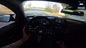 BMW M4 CS F82 - POV Test Drive