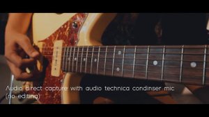 J&D JAZZMASTER JM40 P90 PICKUP ELECTRIC GUITAR-demo&review