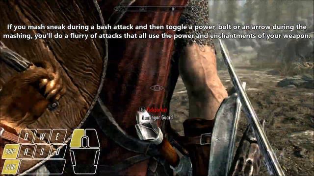Skyrim SE | Glitch | Barrage bash attack смотреть онлайн