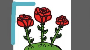 Рисуем цветочки детям часть 38