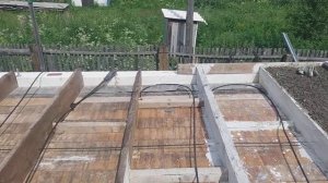 7июля заливаем потолок Арболитом