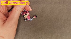 Часть №2. УШАСТИК из бисера амигуруми❤️. Beaded EARED amigurumi. #diy #jelljewellery