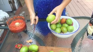 Фаршированные ОСТРЫЕ зеленые помидоры