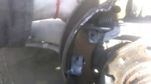 Снять барабан на Поло Седан