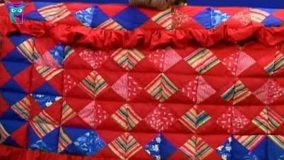 Лоскутное шитье. Шьем яркое, красочное лоскутное одеяло. Мастер класс