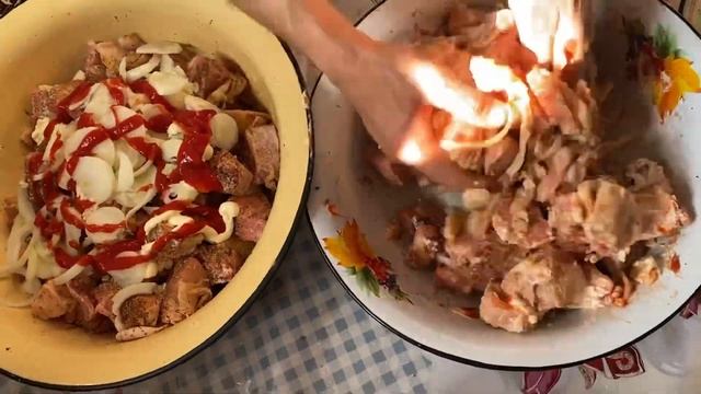 ТАУЫҚ ЕТІНЕН ШАШЛЫК. ЗЫҢ ШАШЛЫК. ШАШЛЫК ИЗ КУРИЦЫ | THE AINURA смотреть онлайн