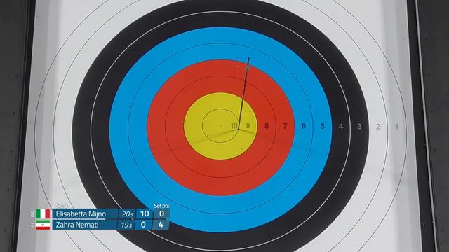 Elisabetta Mijno v Zahra Nemati – recurve women's quarterfinal | Rio 2016 Paralympics