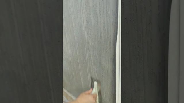 МАСТЕР-КЛАСС. Фактура 1000 линий из декоративной штукатурки ШАЛЕ. Полосы на стене. РусДекор.