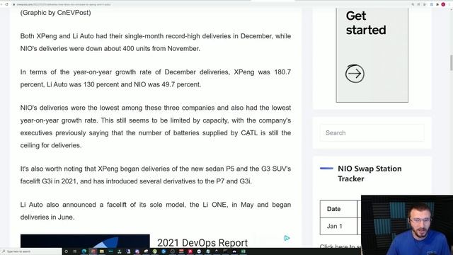 Nio Deliveries Are Here! How Do They Stack Up VS Xpeng & Li Auto? Nio Stock Update смотреть онлайн