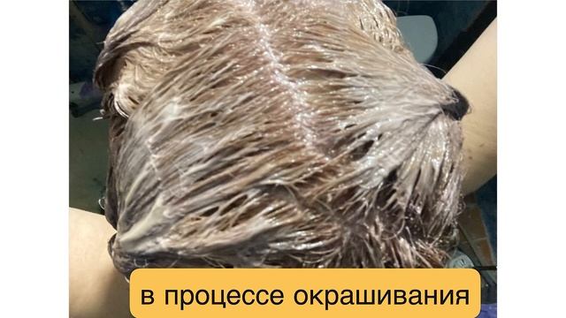 ♣️Бежевый блонд дома♣️ Убираем желтизну♣️ Професионнальная краска за 200 руб.♣️Результат?♣️