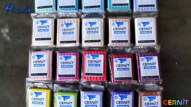 Полимерная глина Cernit и особенности серии Number One ❤ Cernit Number One - 50% opacity смотреть онлайн
