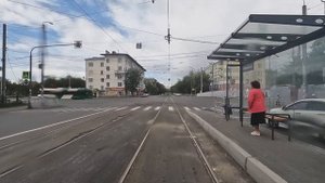 Челябинский трамвай, маршрут 23 (кольцевой). Модель 71-623-04.01