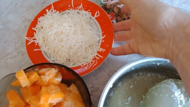 сырный кето-суп пюре с тыквой. рецепт.