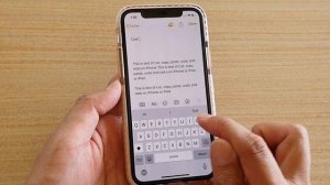 How to Quickly Type 'Double Letter' With Keyboard Swipe on iPhone 11 / 11 Pro Max