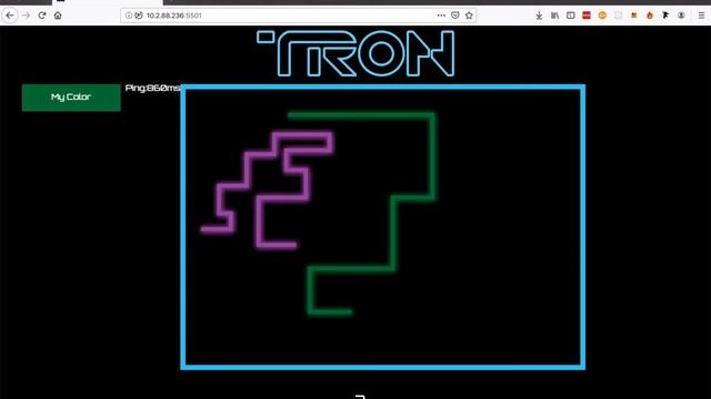 Tron Light Cycles Game смотреть онлайн