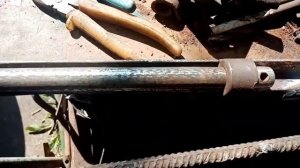 Делаем, рычаг, поднимать навеску, на мини трактор... ??????????????