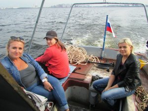 Катер Бычок. Первые пробные выходы, 2018г